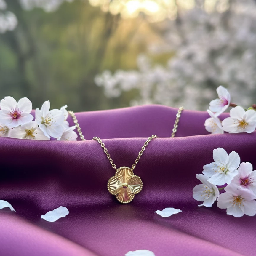 Van Cleef üslubunda "Gilyoş" boyunbağı