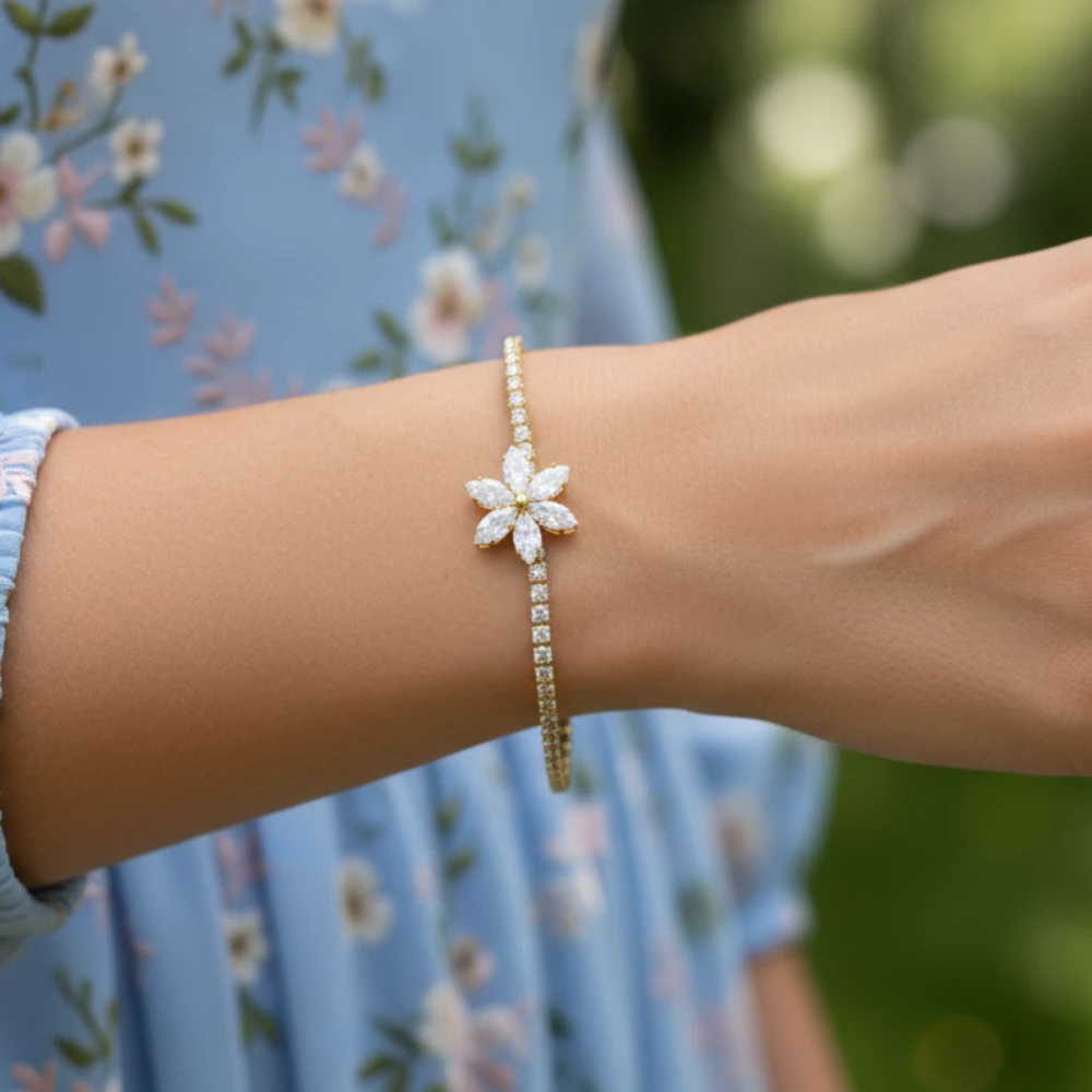 Darella Bijuteriya — Zərif Boyunbağı və Sırğa Dəsti (Xanımlar üçün)