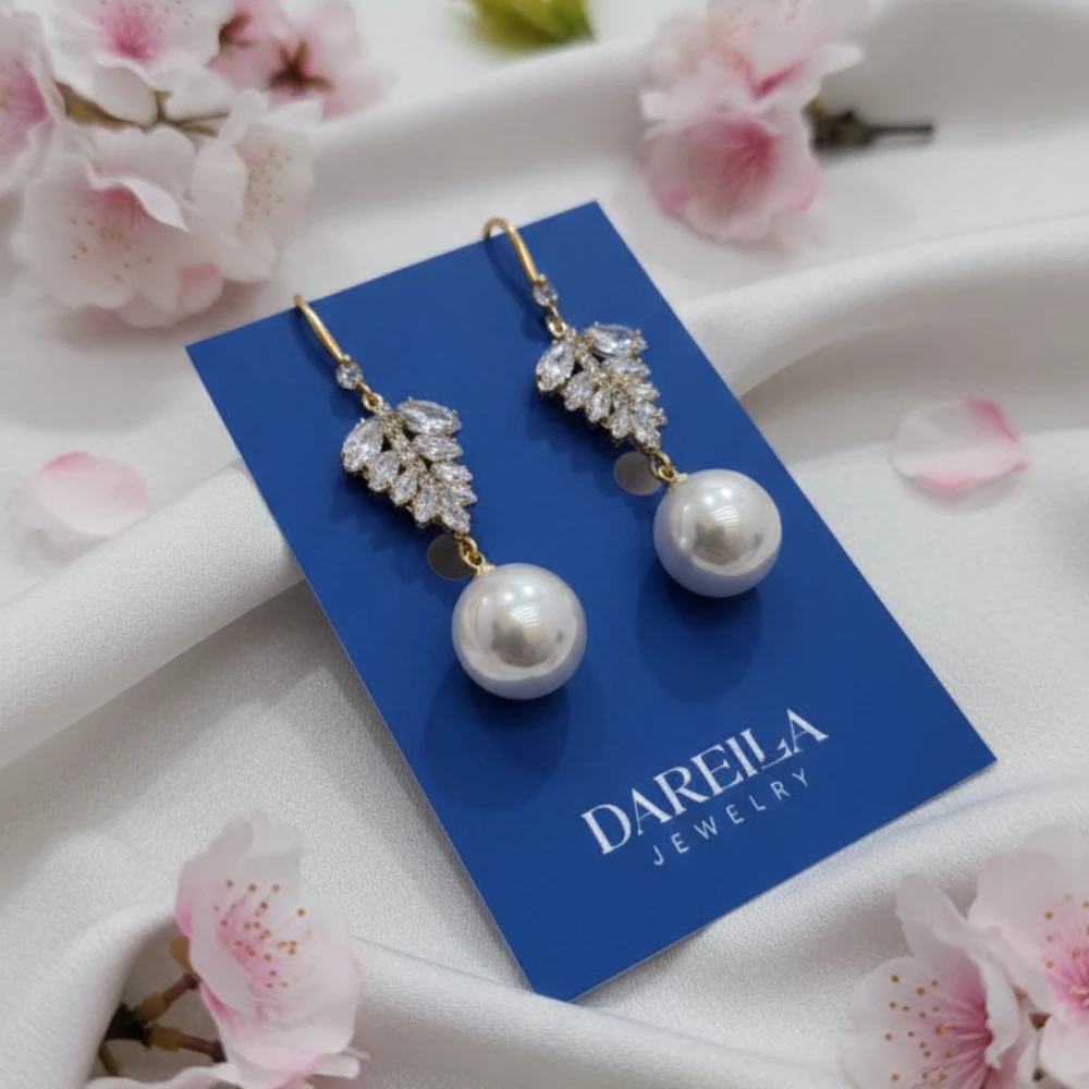 Darella Bijuteriya – "Emerald Grace" Zərif Dəst